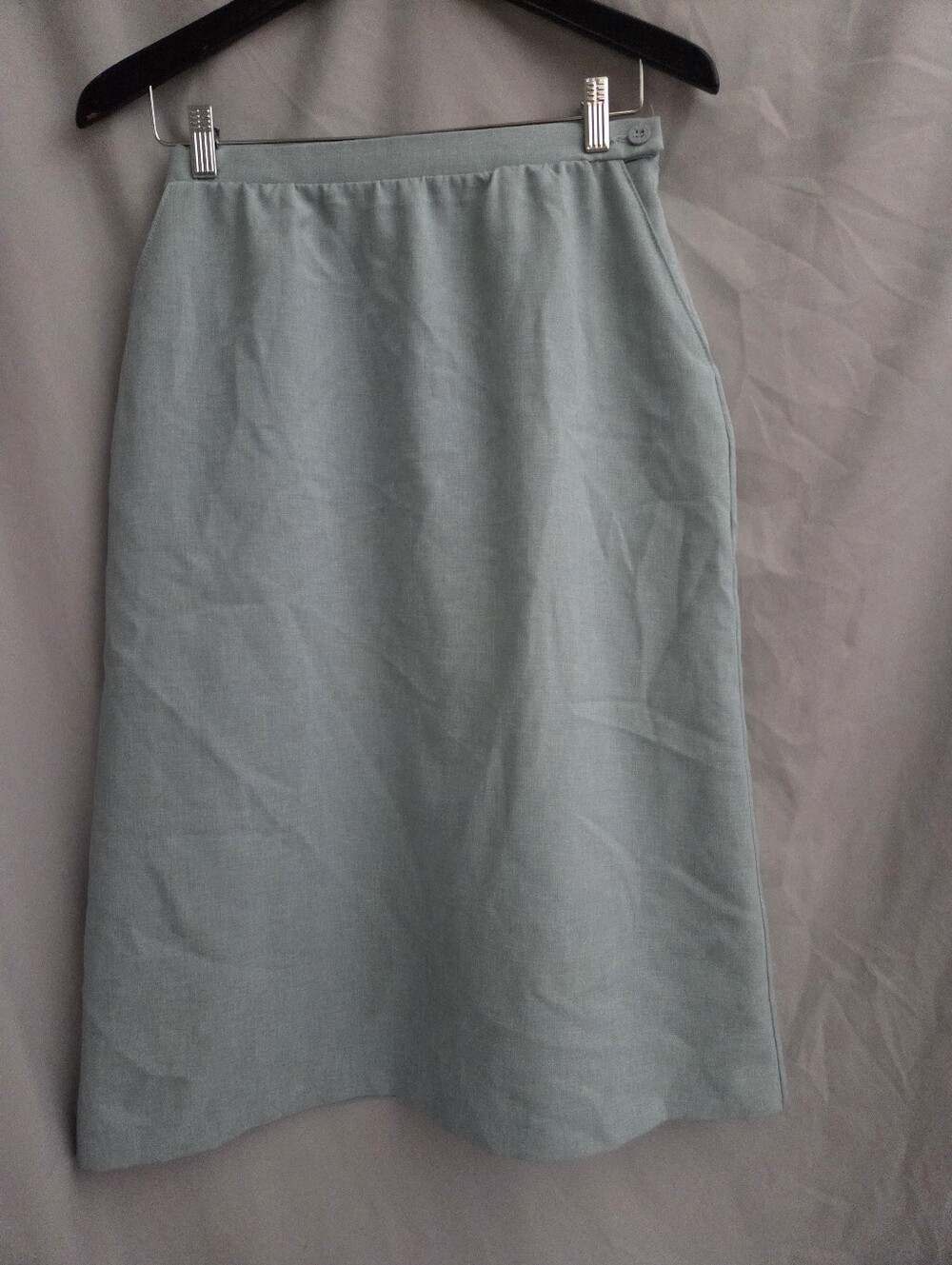 Alia Sage Green Midi Skirt